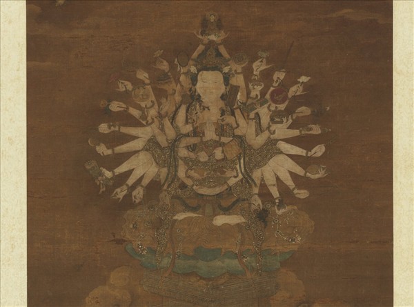 宋高文進寶相觀音　軸