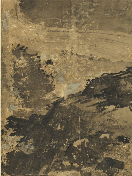 明戴進聽泉圖　軸