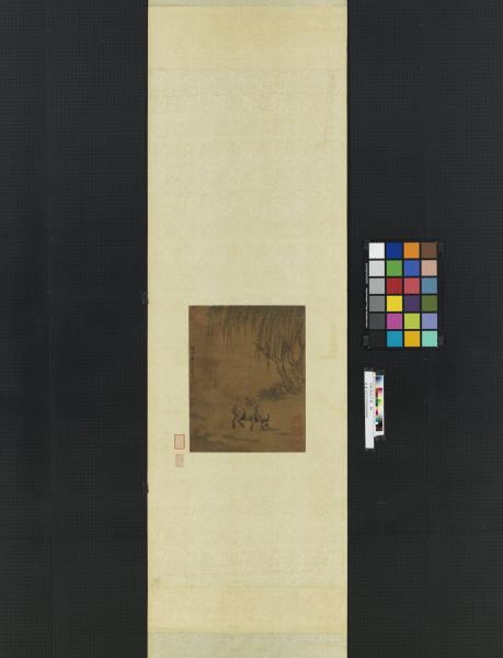 明戴進牧牛圖　軸