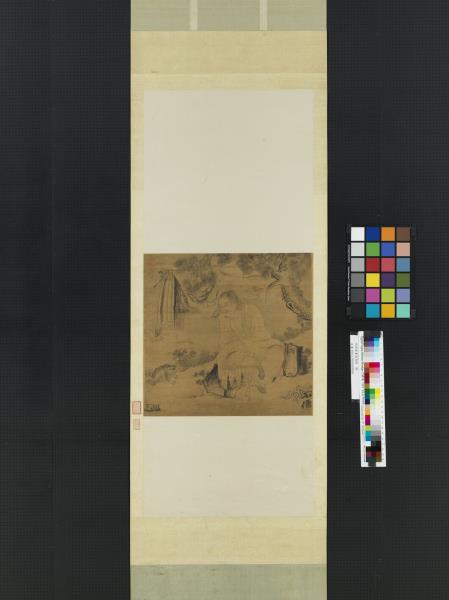 明吳偉畫劉海蟾　軸