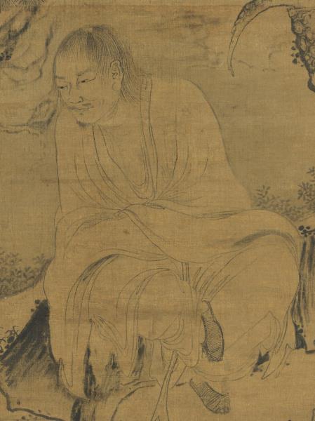 明吳偉畫劉海蟾　軸