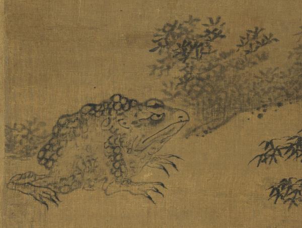 明吳偉畫劉海蟾　軸