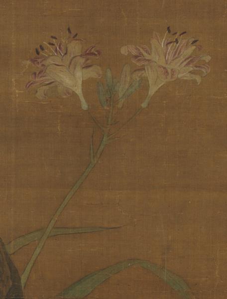 明呂紀春風燕喜圖　軸