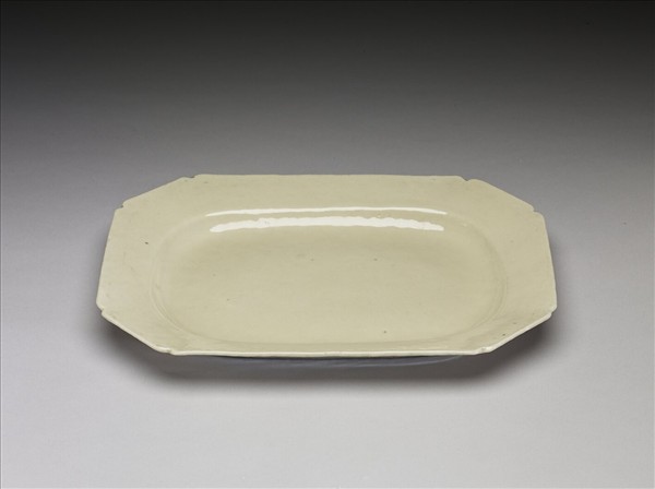 白瓷長方盤