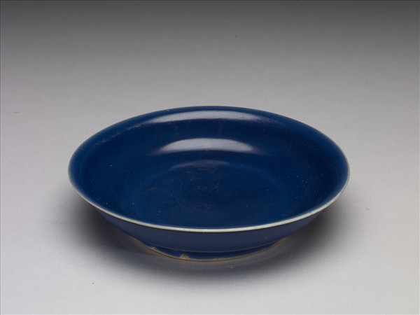 霽青釉碟