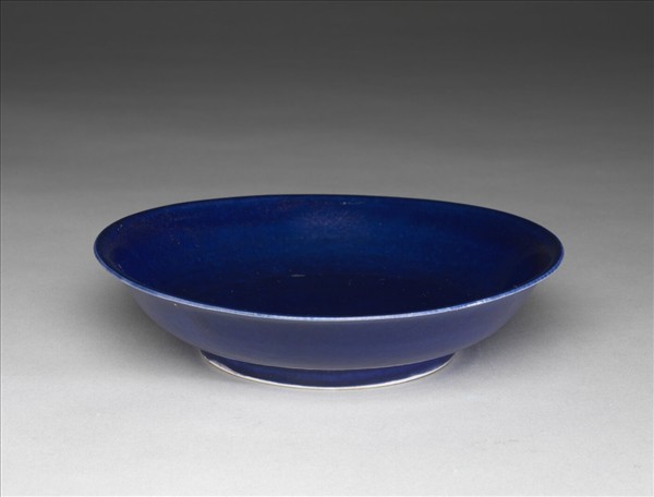 霽青釉盤
