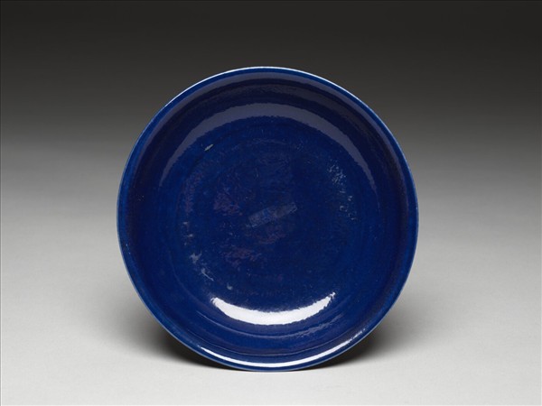 霽青釉盤