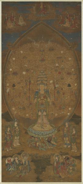 宋人畫千手千眼觀世音菩薩　軸