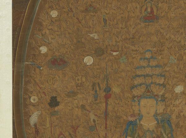 宋人畫千手千眼觀世音菩薩　軸