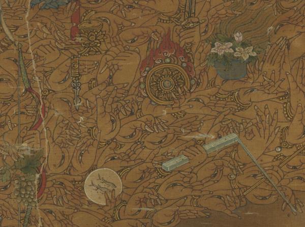 宋人畫千手千眼觀世音菩薩　軸