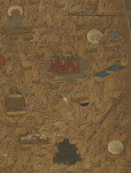 宋人畫千手千眼觀世音菩薩　軸