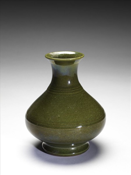 茶葉末釉瓶