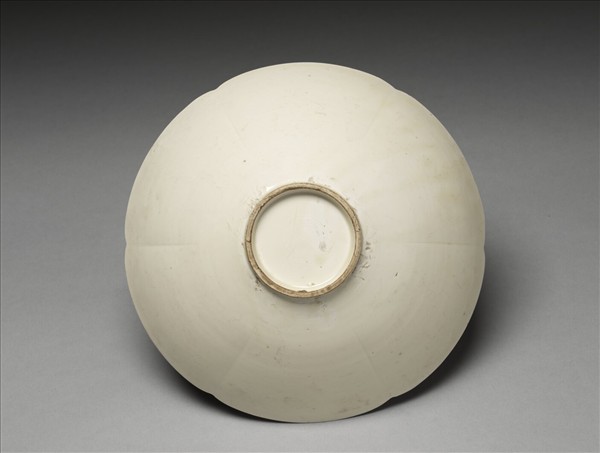 定窯 白瓷葵口碗