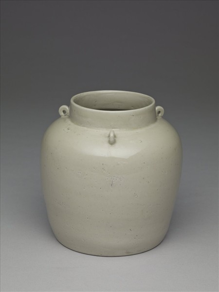 白瓷罐