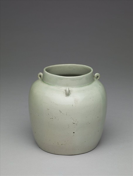 白瓷罐