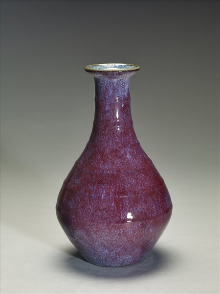 鈞釉弦紋瓶
