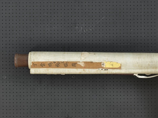 明丁雲鵬秋織圖　軸