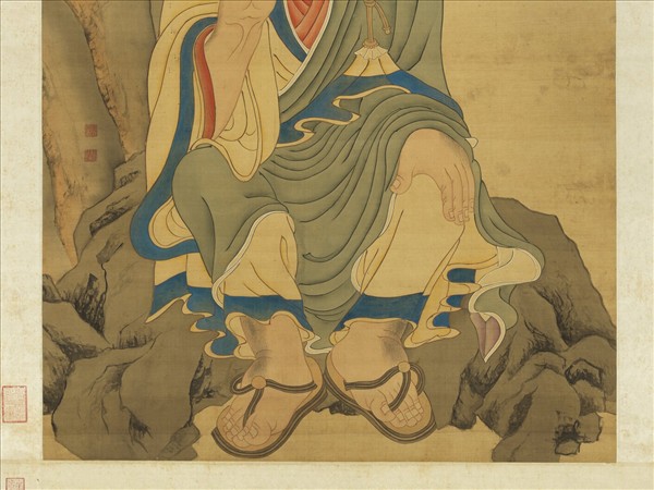 清周禧畫羅漢（乙）　軸