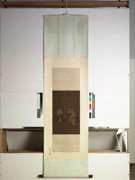 明人賣漿圖　軸