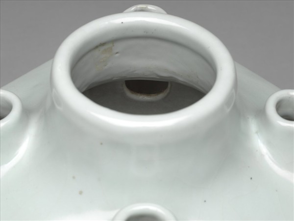 仿官釉五管方瓶