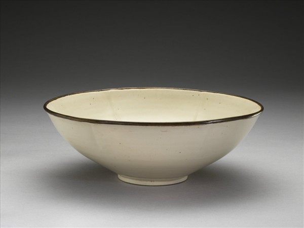 定窯 白瓷葵花式碗