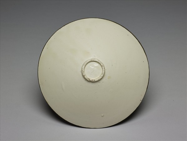 定窯 白瓷劃花蓮花紋碗