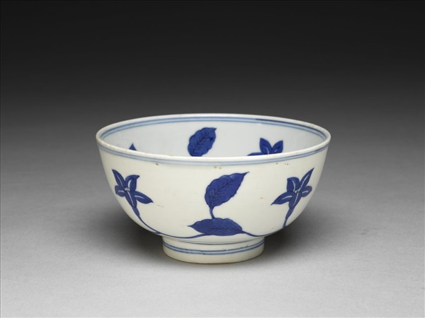 青花花卉紋碗