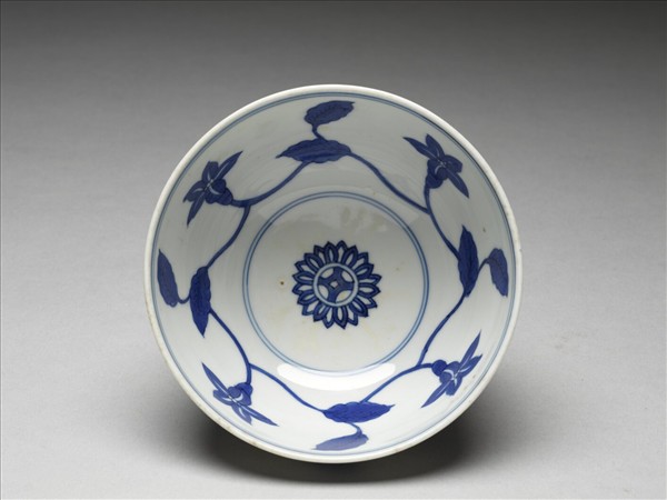 青花花卉紋碗