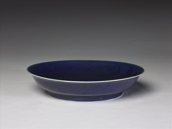 霽青釉盤
