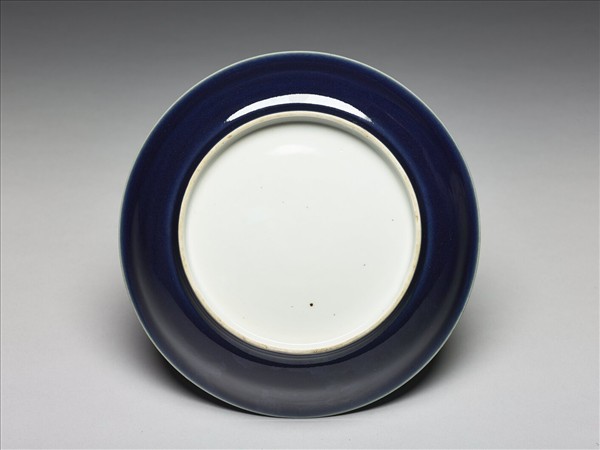 霽青釉盤