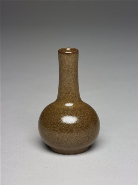 茶葉末釉瓶