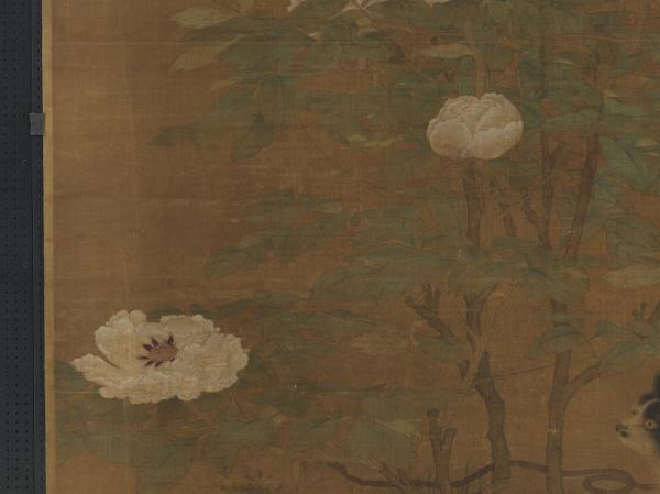 宋人富貴花狸　軸