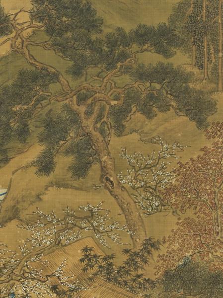 明張翀畫梅溪仙釀　軸