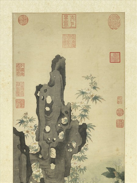 明陳洪綬畫羅漢　軸