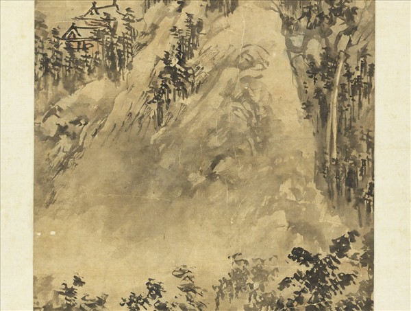 明史端木仿黃公望山水　軸