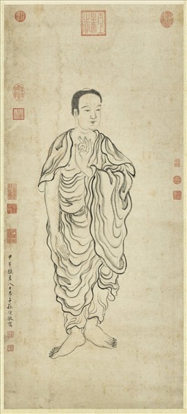 明孫璜如來像　軸