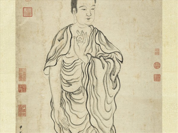 明孫璜如來像　軸