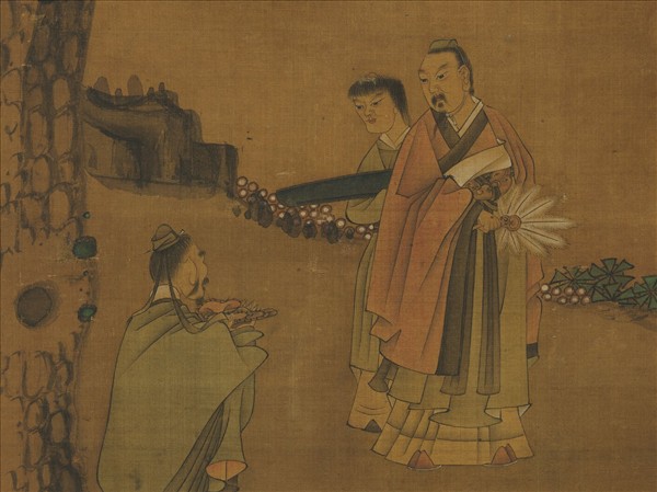 明人松風高逸　軸