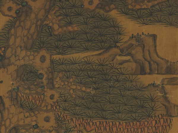 明人松風高逸　軸