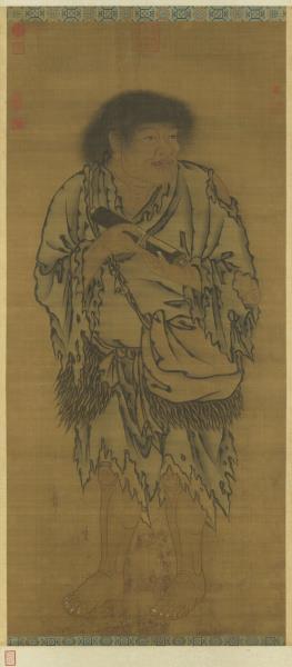 明人畫張紫陽　軸