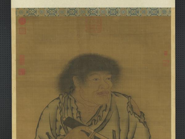 明人畫張紫陽　軸