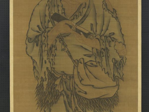 明人畫張紫陽　軸