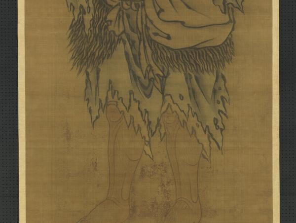 明人畫張紫陽　軸