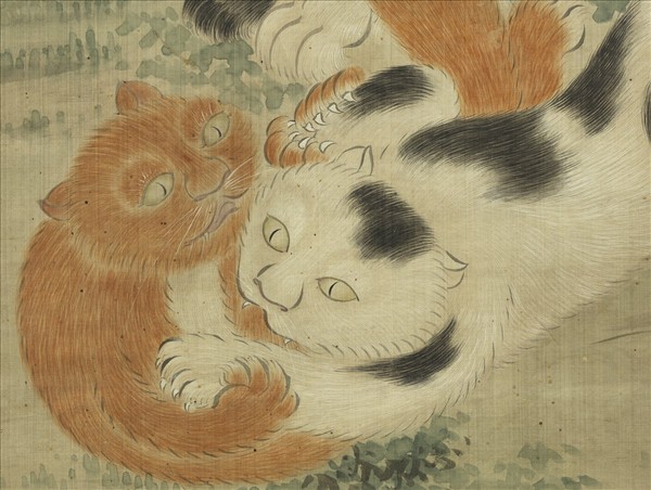 明人眉壽圖　軸