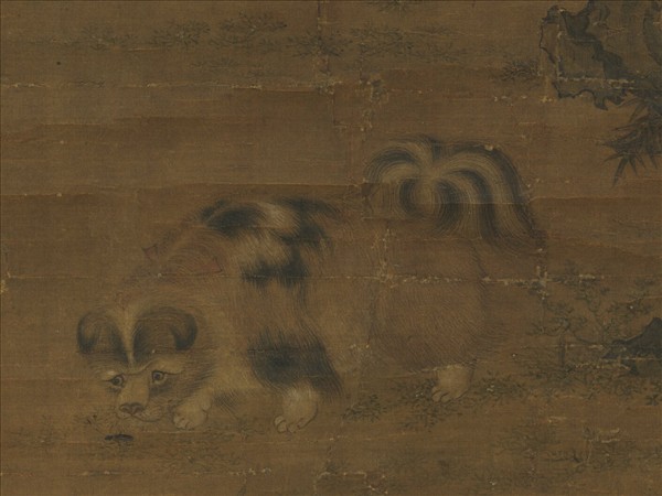 清劉億僊犬圖　軸