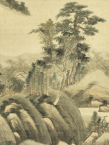 清赫奕秋山圖　軸