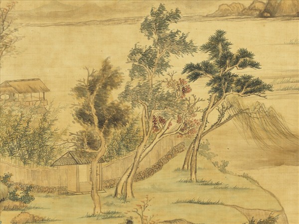 清赫奕禁園秋霽　軸