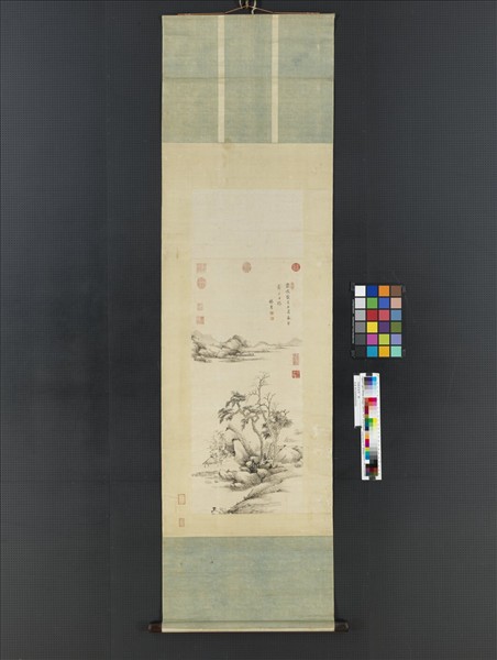 清赫奕林亭　軸