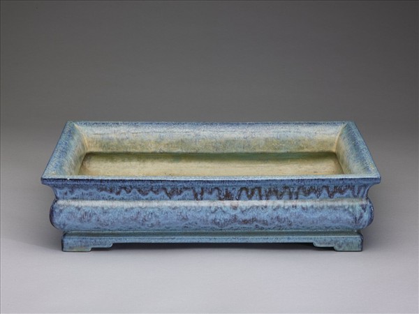 爐鈞釉長方盆