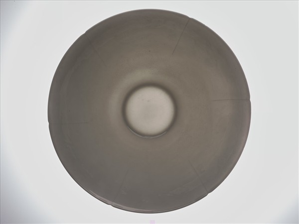 甜白釉龍鳳紋葵瓣口碗